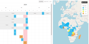 Polio campaigns calendar